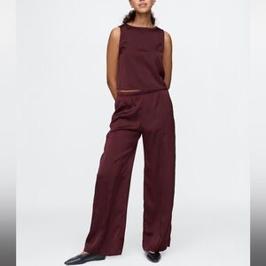 Gap satin pant -NWT